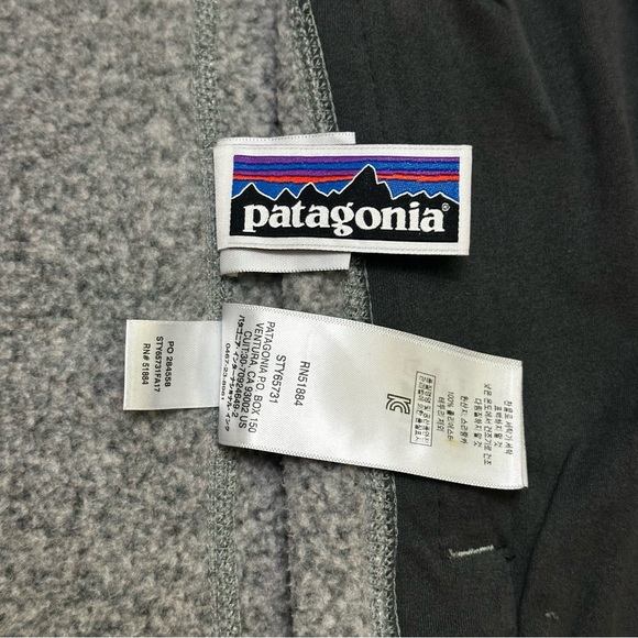 Patagonia Women’s Heather Gray Fleece Vest Size L - Picture 10 of 13